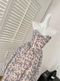 Sexy Ball Gown Sweetheart Floral Summer Dress Homecoming Dresses Party Outfits For Women HZ1121